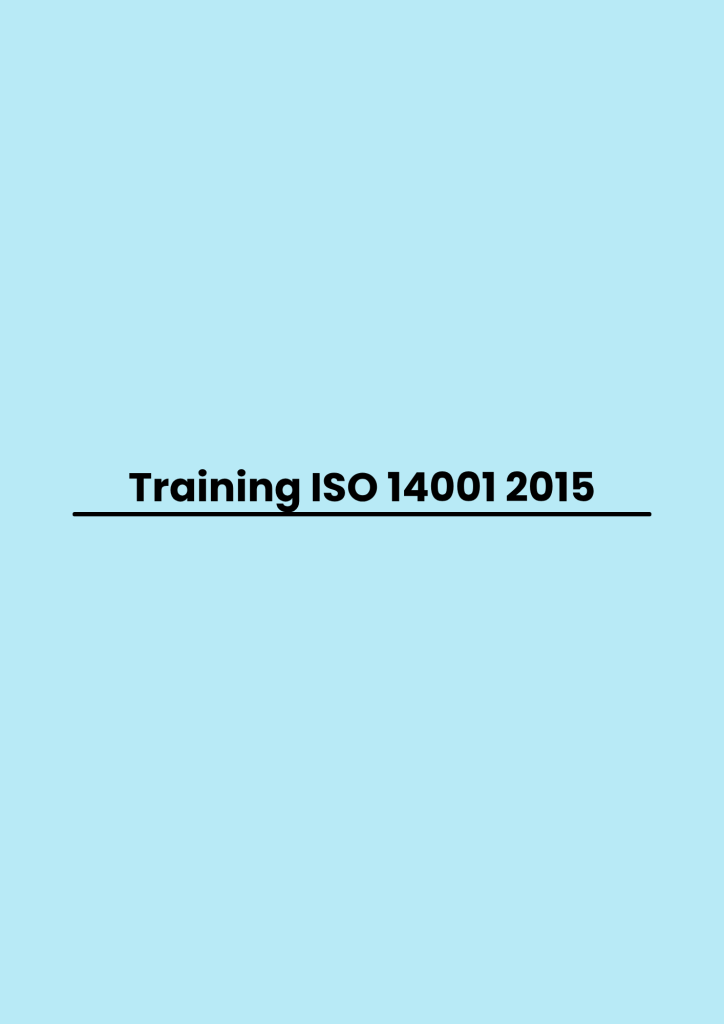 pelatihan ISO 14001 2015 di jakarta