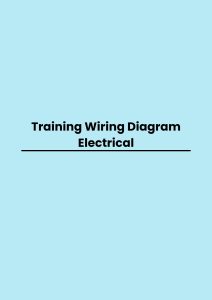 Training Wiring Diagram Electrical