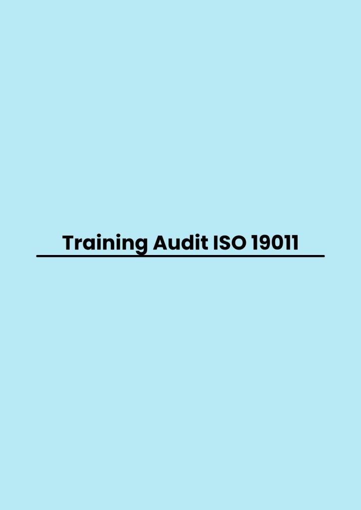 pelatihan Audit ISO 19011 di jakarta