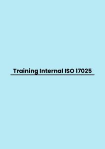 pelatihan  Internal ISO 17025 di jakarta
