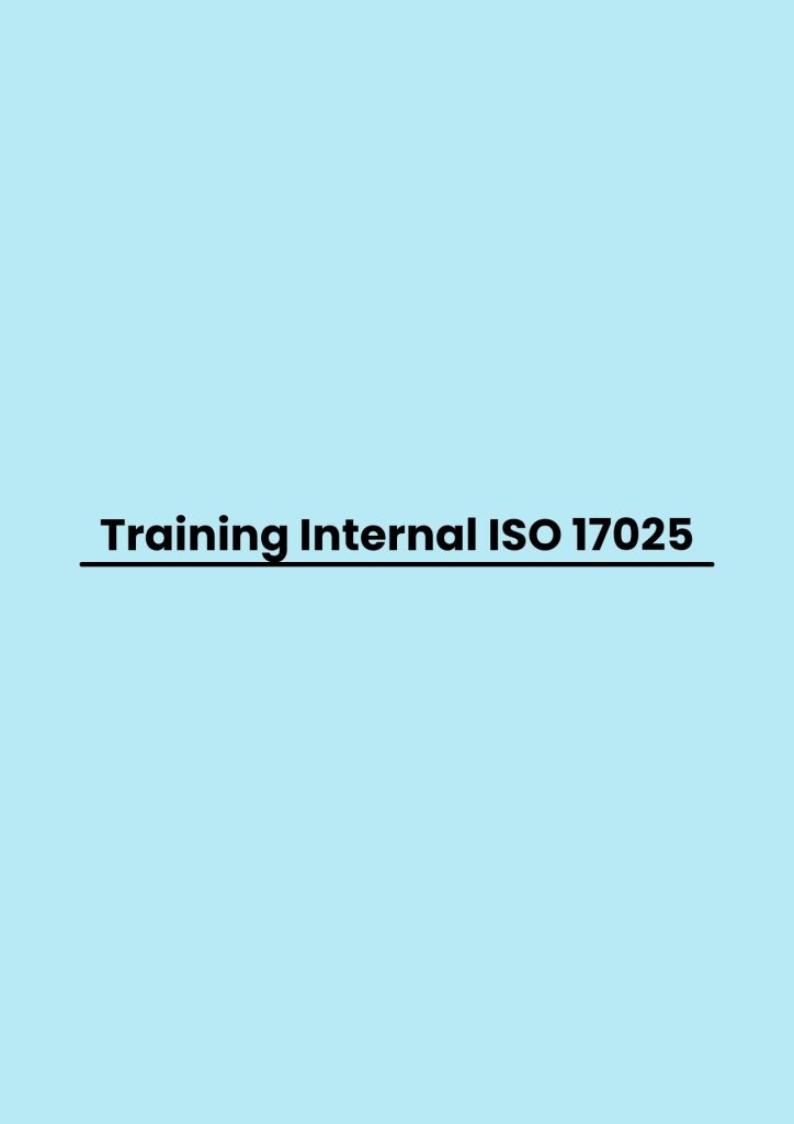 pelatihan Internal ISO 17025 di jakarta