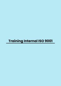 pelatihan Internal ISO 9001 di jakarta