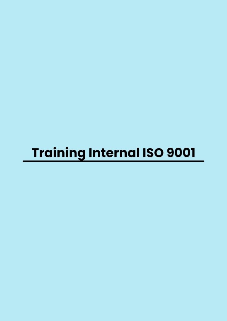 pelatihan Internal ISO 9001 di jakarta