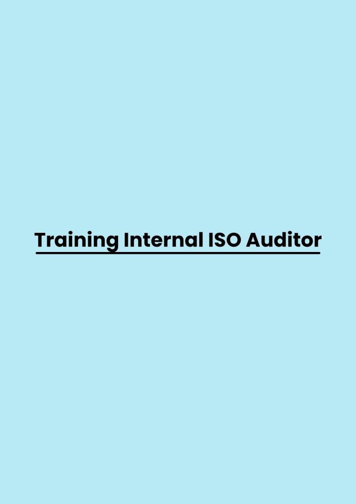 pelatihan Internal ISO Auditor di jakarta