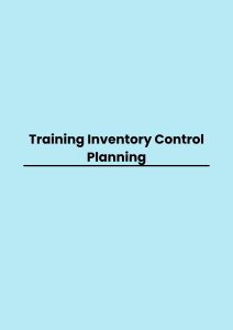 pelatihan Inventory Control Planning di jakarta