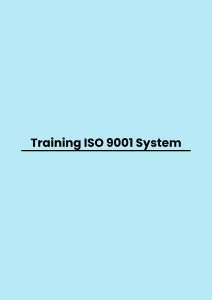 pelatihan ISO 9001 System di jakarta