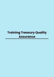 Training Treasury Quality Assurance pelatihan Treasury Quality Assurance di jakarta