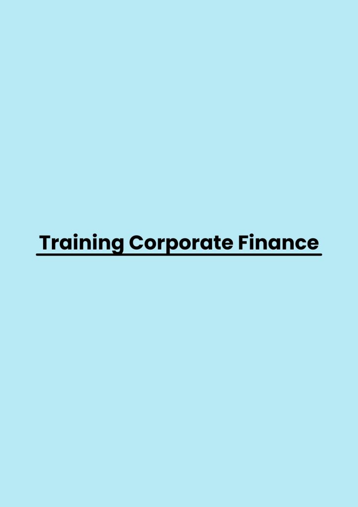 pelatihan Corporate Finance di jakarta