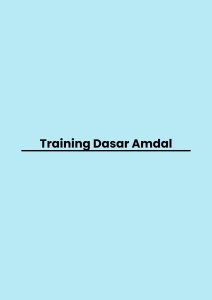 Training Dasar Amdal pelatihan Dasar Amdal di jakarta