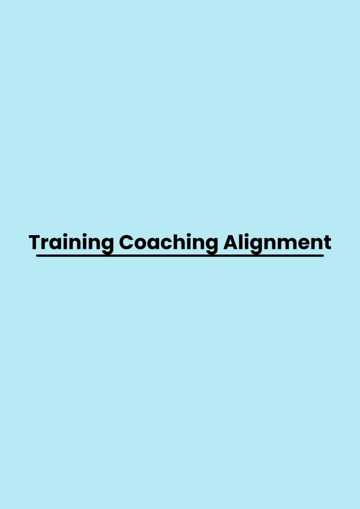 pelatihan Coaching Alignment online