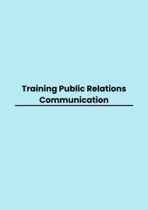 Training Public Relations Communication