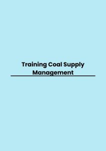 pelatihan Coal Supply Management online