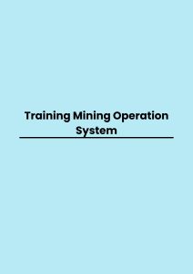 pelatihan Mining Operation System di jakarta