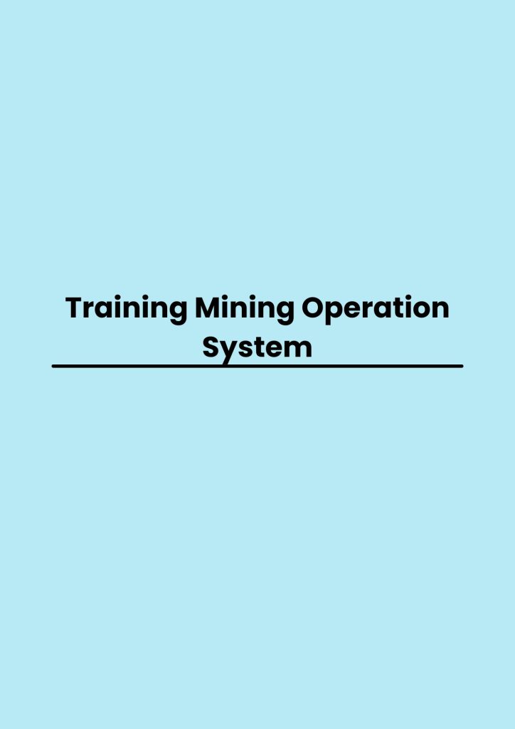 pelatihan Mining Operation System di jakarta
