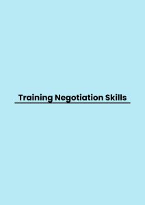 pelatihan Negotiation Skills di jakarta