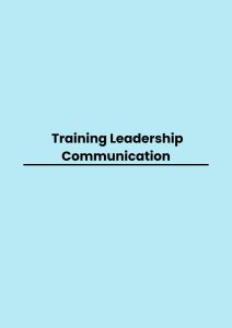 Training Leadership Communication