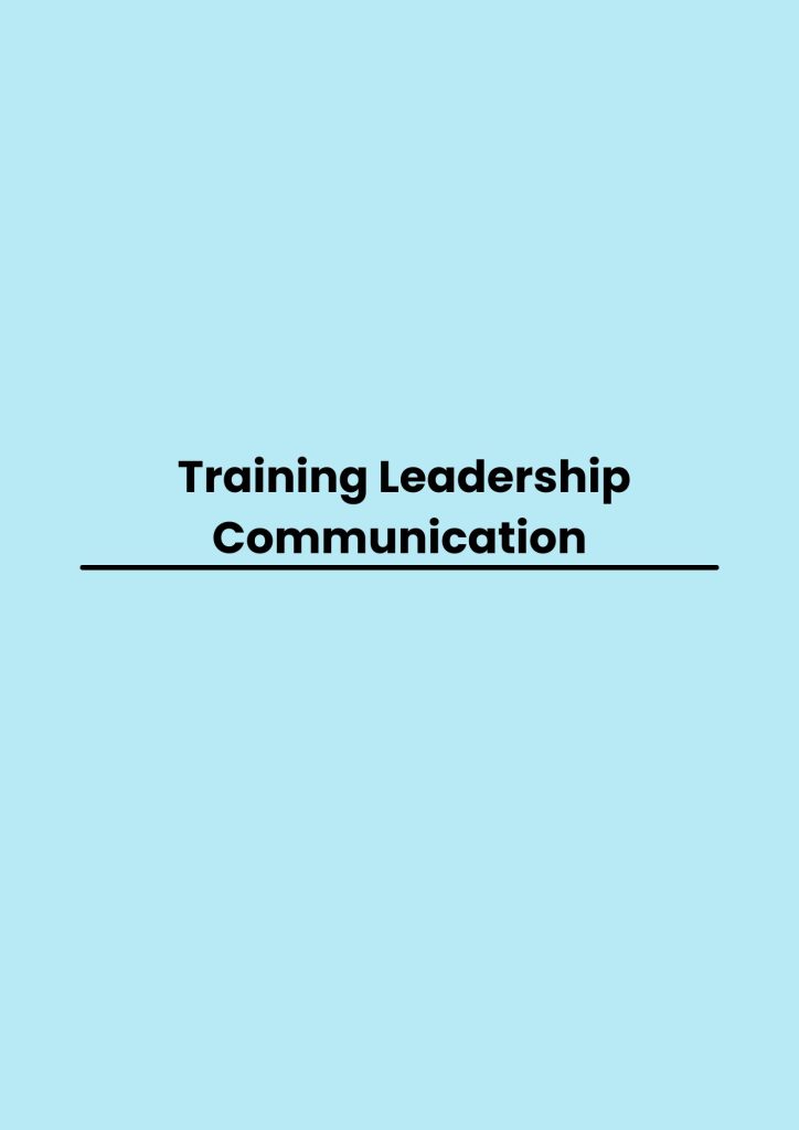 pelatihan Leadership Communication di jakarta