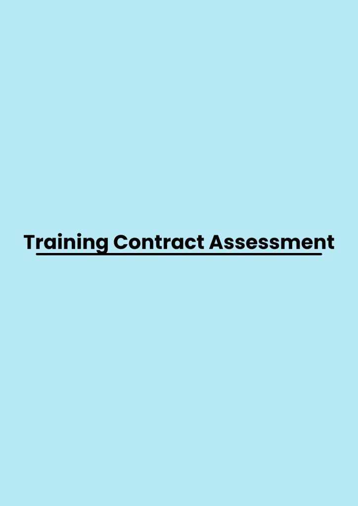 pelatihan Contract Assessment di jakarta