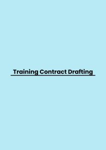 pelatihan Contract Drafting di jakarta