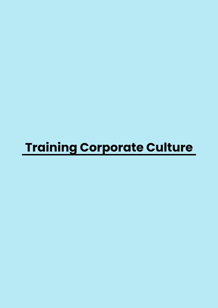 pelatihan Corporate Culture di jakarta