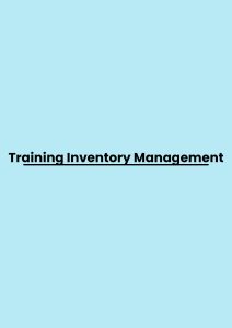Training Inventory Management pelatihan Inventory Management di jakarta