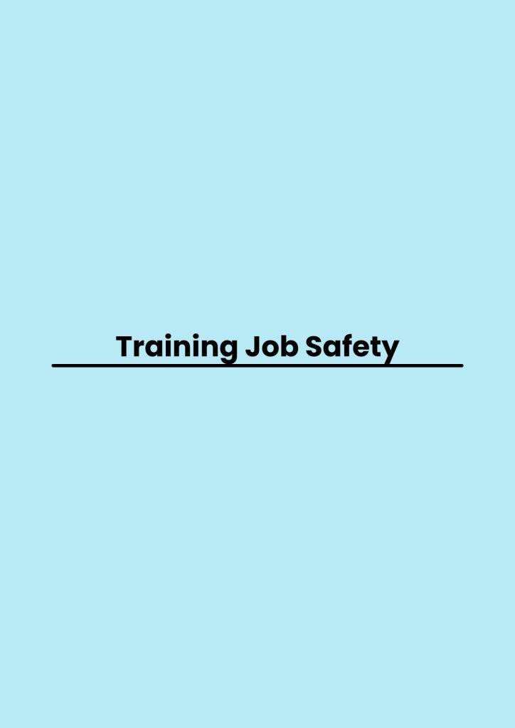Training Job Safety pelatihan Job Safety di jakarta