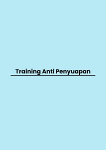 Training Anti Penyuapan pelatihan Anti Penyuapan di jakarta